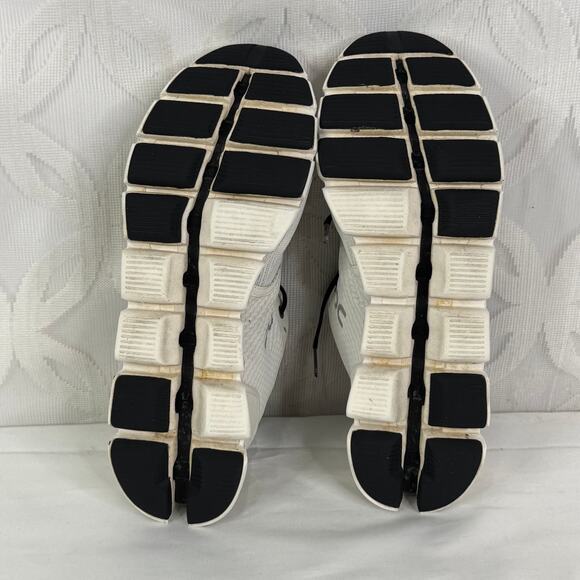 On Running Cloud X White Black Mesh Shoes Mens Size 9.5 Sneakers - Picture 10 of 11